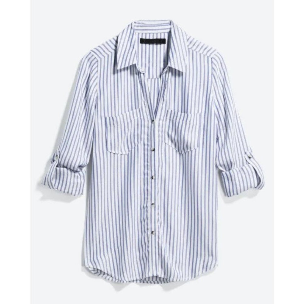 TINSEL Hattie Button Down Top - Women's SIZE XS